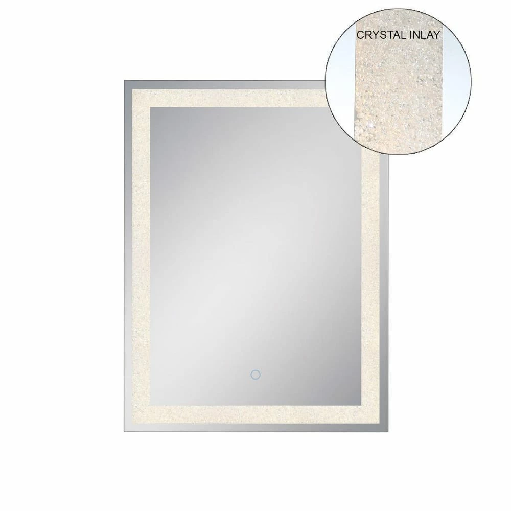 Eurofase Signature Rectangle Back Lit LED Mirror in Polished Chrome 1 Eurofase Signature Rectangle Back Lit LED Mirror in Polished Chrome