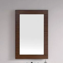James Martin Vanities Metropolitan 30 in. Mirror, American Walnut