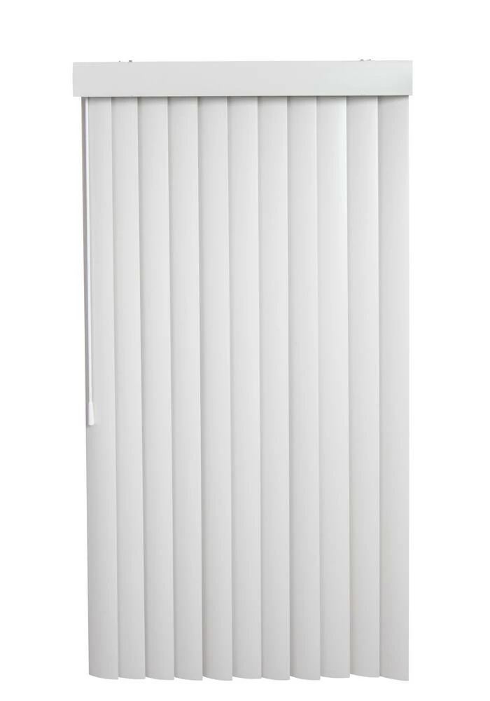 Lotus & Windoware, Inc. VS 43 x 48 x 3-1/2 in. PVC Vertical Blind in White 1 Lotus & Windoware, Inc. VS 43 x 48 x 3-1/2 in. PVC Vertical Blind in White
