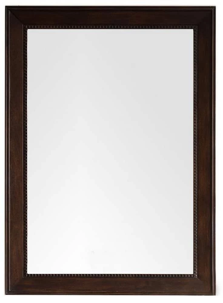 James Martin Vanities Bristol 29 in. Rectangular Mirror, Burnished Mahogany 1 James Martin Vanities Bristol 29 in. Rectangular Mirror, Burnished Mahogany