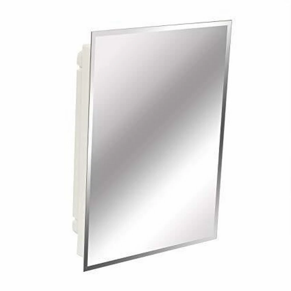 American Pride 36 x 24 in. Framed Mirror in White 2 American Pride 36 x 24 in. Framed Mirror in White - Image 2