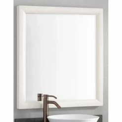 Signature Hardware Talyn 30 in. Rectangular Vanity Mirror in White