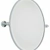 Minka Lavery 24-1/2 x 19-1/2 in. Oval Pivoting Mirror in Polished Chrome