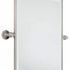 Minka Lavery 24 x 18 in. Rectangle Pivoting Mirror in Brushed Nickel